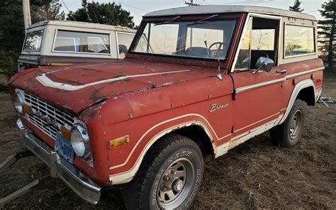 Heavy Duty Package 1974 Ford Bronco Ranger Barn Finds