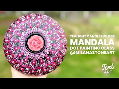 Beautiful 6 5 Mandala Tealight Candle Holder YouTube