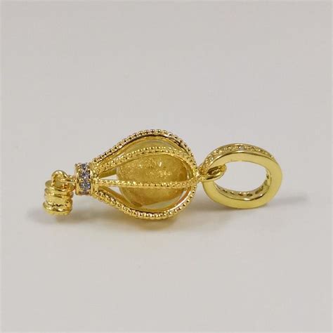 Pandora Sparkling Clear Hot Air Balloon Dangle Charm Etsy