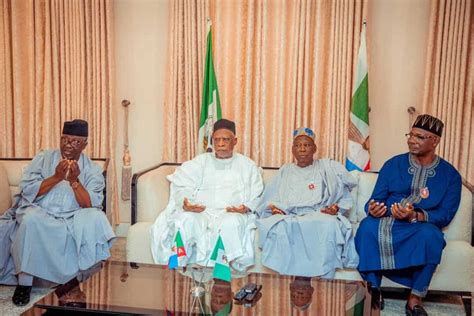 Gov Sule Visits Apc National Chairman Ganduje After Appeal Court