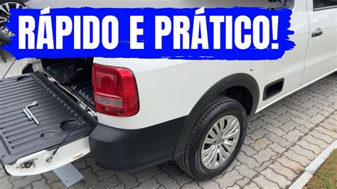 COMO RETIRAR O ESTEPE DA VOLKWAGEN SAVEIRO ROBUST TUTORIAL COMPLETO