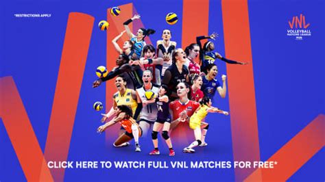 Vnl 2024 Match Schedule Volleyball World