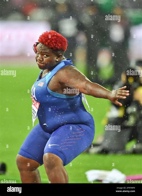 Raven saunders shot put hi-res stock photography and images - Alamy