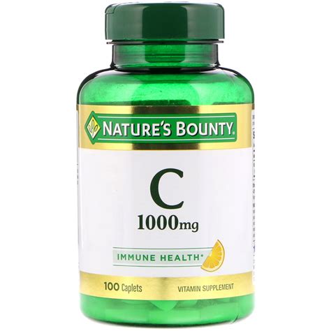 Nature S Bounty Vitamin C 1000 Mg 100 Caplets By IHerb