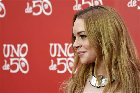 Lindsay Lohan - 'Uno de 50' Jewelry Brand Photocall in Madrid, Spain 6 ...