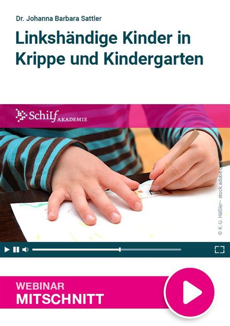 Linkshändige Kinder in Krippe und Kindergarten