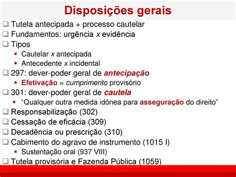 TUTELA PROVISÓRIA CIESA ppt carregar