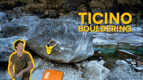 Some Of Ticino S Finest Boulders Youtube