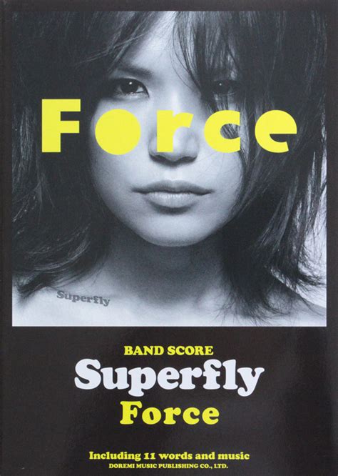 バンドスコア Superfly スーパーフライ Force ドレミ楽譜出版社 スーパーフライ 4thアルバムForce バンドスコア