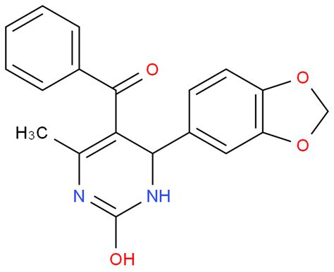 Benzo Dioxol Yl Benzoyl Methyl Dihydro H Pyrimidin