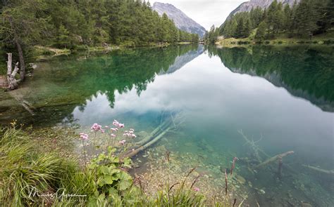 Mountain lake, Switzerland