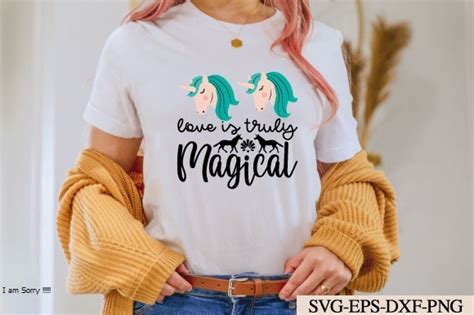 Love Is Truly Magical Svg Graphic By Suriayaaktere4 · Creative Fabrica