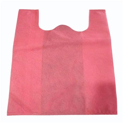 W Cut Peach Non Woven Bag At Rs 115 Kg W Cut Non Woven Bag In Rajkot