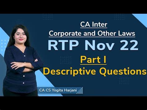 Rtp Nov Discussion Part I Descriptive Questions Corporate