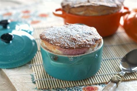 Lemon And Blackberry Grand Marnier Soufflé A Elegant Dessert