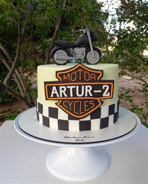 Bolo De Moto 50 Modelos Para Quem Ama Motociclismo Artesanato Passo