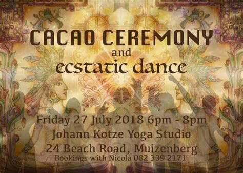 Book Tickets For Cacao Ceremony And Ecstatic Dance Muizenberg