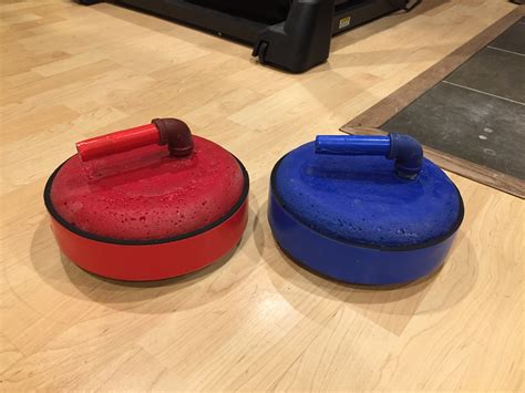 Home made curling stones | DYI Stones