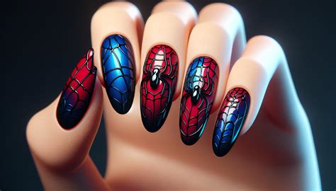 Ultimate Spiderman Nail Designs Mask Your Nails In Hero Style Team