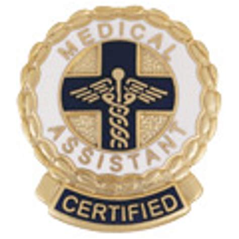 Certified Medical Assistant Emblem Pin