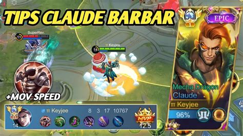 KEYJEE TOP GLOBAL CLAUDE MELAWAN MUSUH FULL HERO CC BEGINI CARA BIKIN