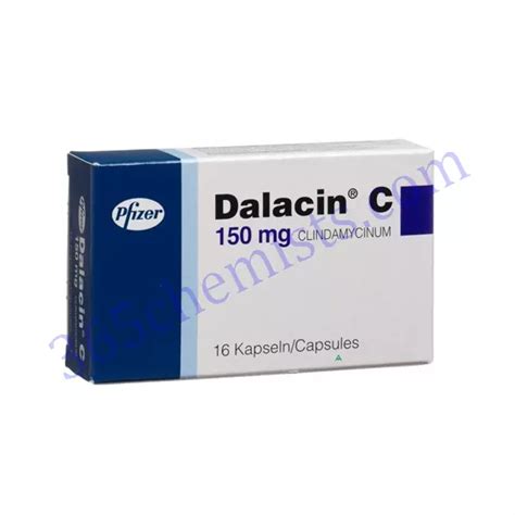 Dalacin C Capsule Clindamycin Chemists