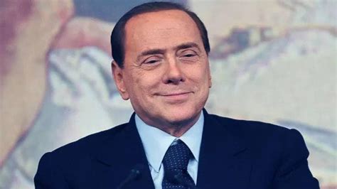 D C S De Silvio Berlusconi Ancien Premier Ministre Italien Ce Lundi