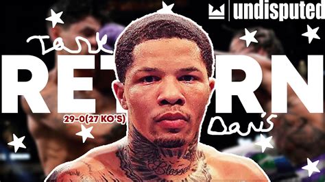 THE RETURN OF TANK Gervonta Davis Vs Shakur Stevenson Undisputed