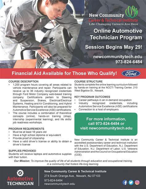 NCCTI Offers Online Automotive Technician Program - New Community ...