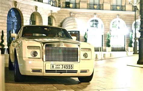 Обои обои wallpaper Rolls Royce Phantom Роллс Ройс на телефон и