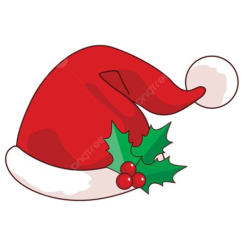 Red Hat And Santa Cartoon Png Vector Psd And Clipart With