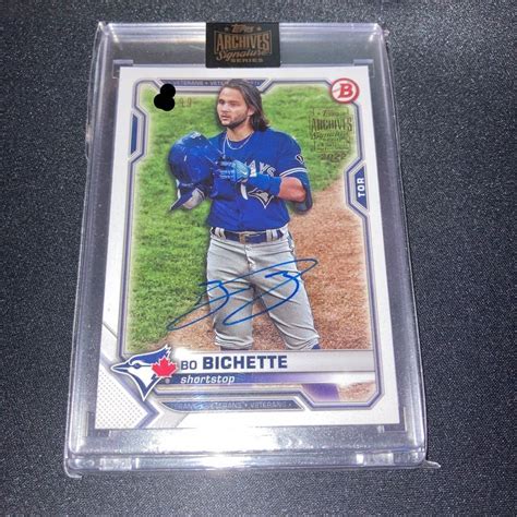 Topps Archives Signature Series Bo Bichette Auto Topps