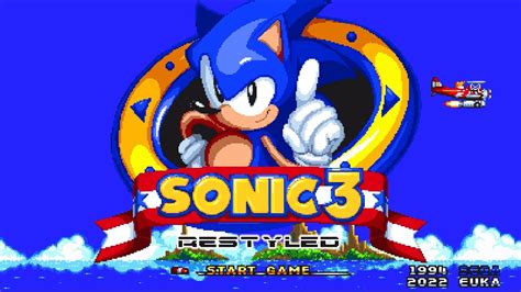 Sonic 3 A I R Restyled Edition III Update 2 Full Game Playthrough