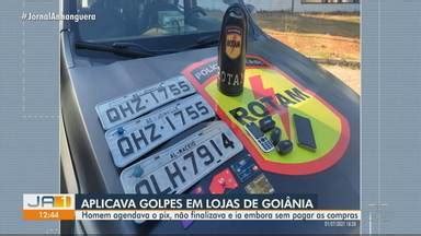 JA 1ª Edição Homem é preso suspeito de aplicar golpe do Pix em lojas