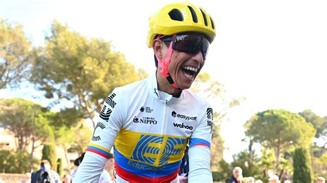 Esteban Chaves Se Estrenó Como Campeón Nacional De Ruta En El Tour De