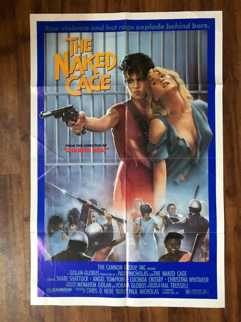 Naked Cage Us Sheet Movie Poster Etsy