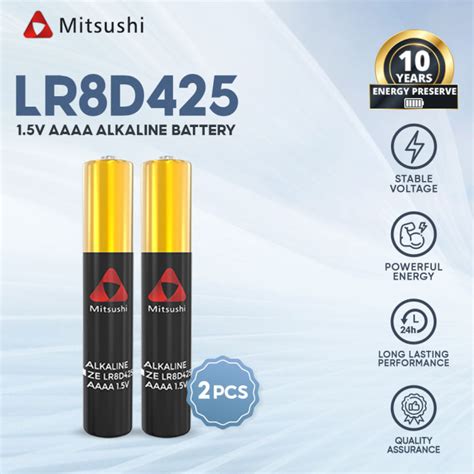 Mitsushi Lr D V Pcs Aaaa Alkaline Battery Lazada Ph