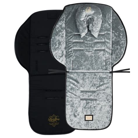 Köp Bjällra Of Sweden sittdyna sammet (Grå) på babyland.se