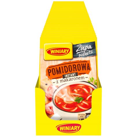 WINIARY Zupa Instant Pomidorowa Z Makaronem 26x17g 13402519256 Allegro Pl