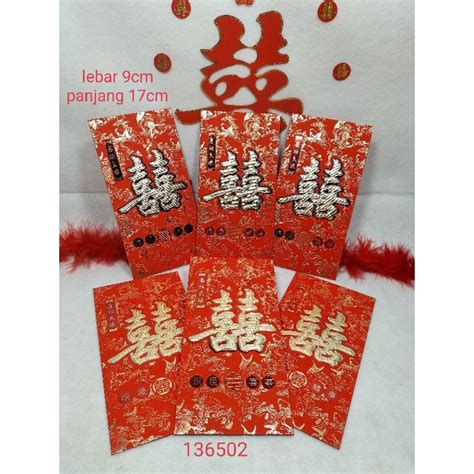 Jual Angpao Shuangxi Angpao Chinese Wedding Angpao Sangjit Shopee