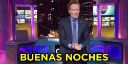 Buenas Noches Conan Obrien Linda Noche Gifdb