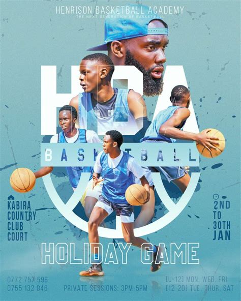 basketball poster design