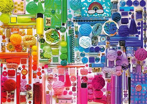 Puzzle Colori Dell Arcobaleno 1 000 Pezzi