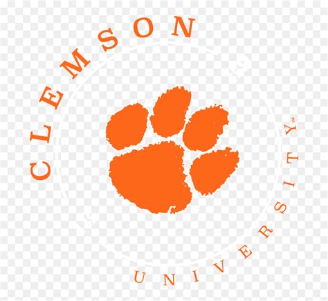 Clip Art Clemson Tiger Paw, HD Png Download - vhv