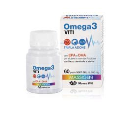 MASSIGEN VITI OMEGA3 TRIPLA AZIONE 60PRL DA 700MG