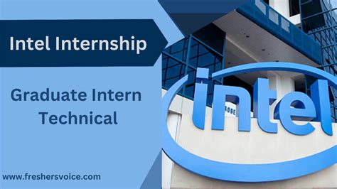 Intel Internship 2024 For Graduate Intern Technical In Bangalore