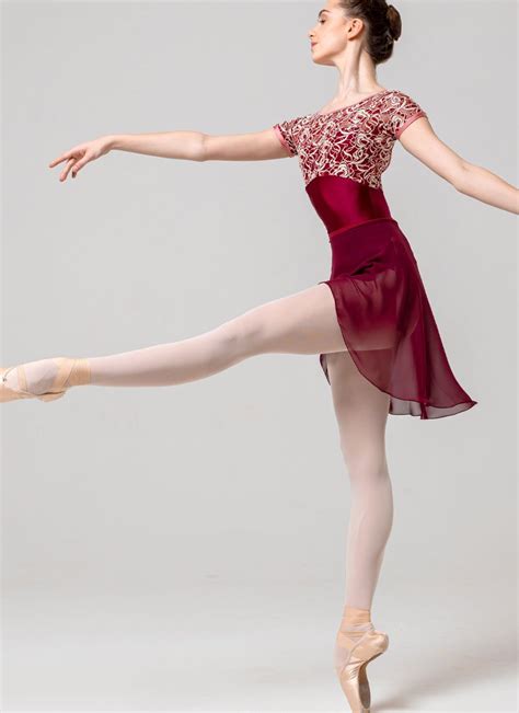 Hera Wine Red Leotard Red Leotard Ballet Clothes Black Lace Shorts