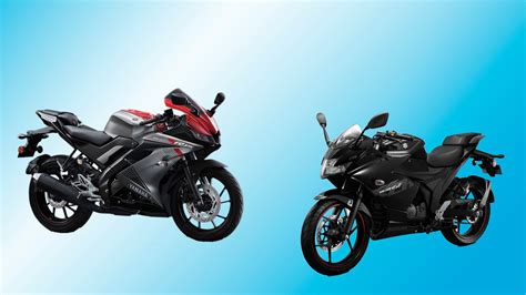 150cc Bike In India Yamaha R15 V3 Vs Suzuki Gixxer SF 150cc Bike