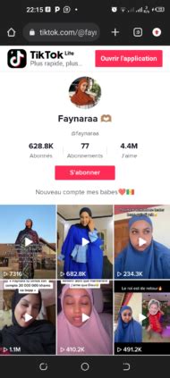 Tik Tok Il Se Passe Des Choses Inhabituelles Sur Le Compte De La