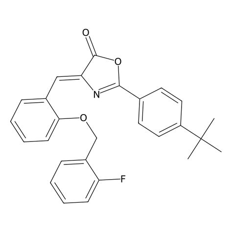 Buy 2 4 Tert Butylphenyl 4 2 2 Fluorobenzyl Oxy Benzylidene 1 3